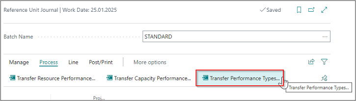 Call Transfer Performance Types
